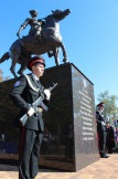 Торжественное открытие памятника казакам сотни Андрея Гречишкина состоялось 27 сентября 2014 года